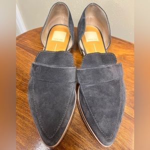 Dolce Vita Black Suede Loafers